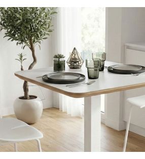 tables hautes d'angle rondes