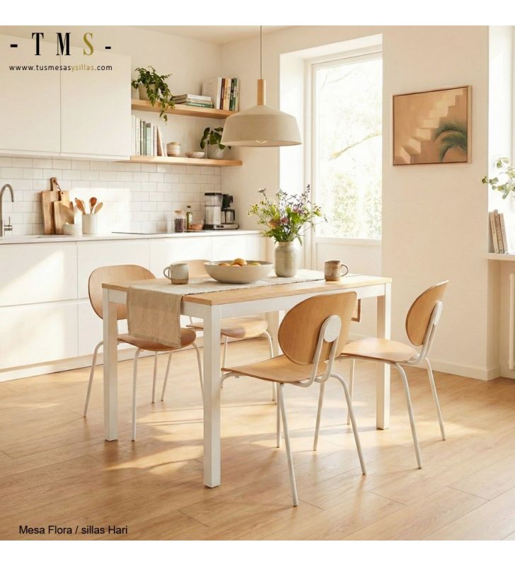 mesas-blancas-roble-cocina