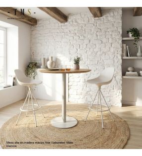 Table haute ronde, 80 cm