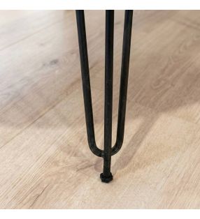 fourchette pour pied de table ovale