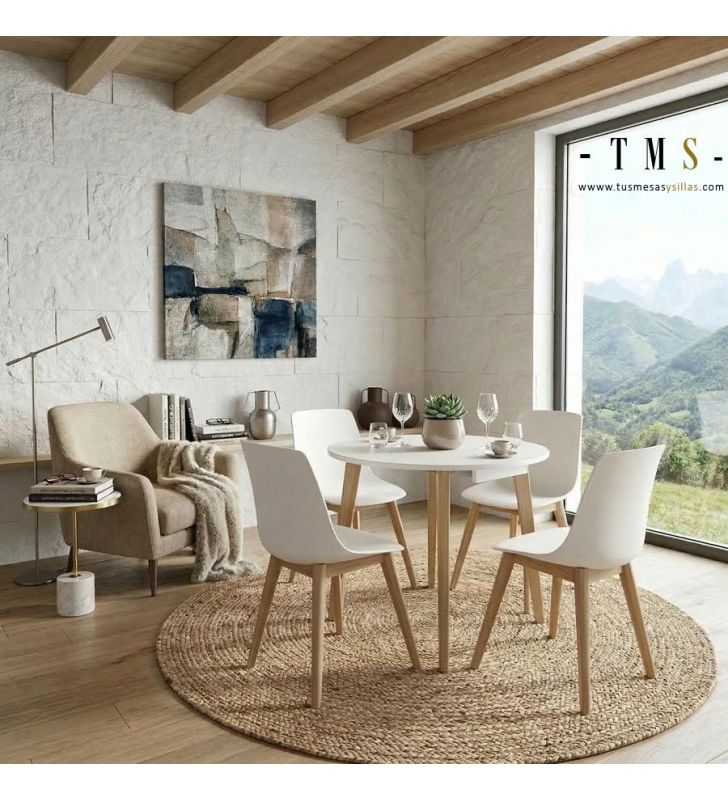 mesas-comedor-extensibles-blanco-madera mesas-comedor-extensibles-blanco-madera