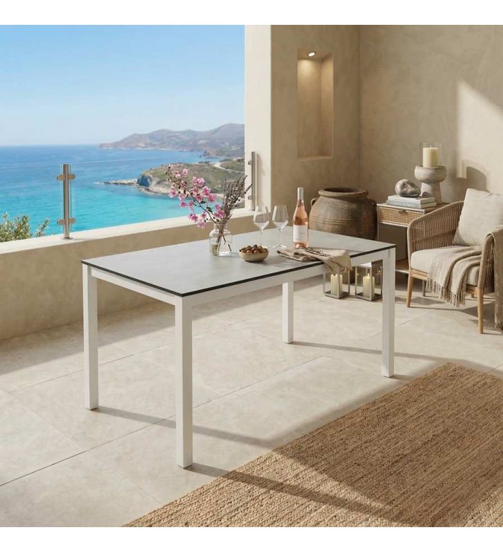 table de terrasse blanche table de terrasse blanche