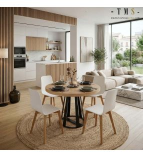 tables-rondes-extensibles-pied-central