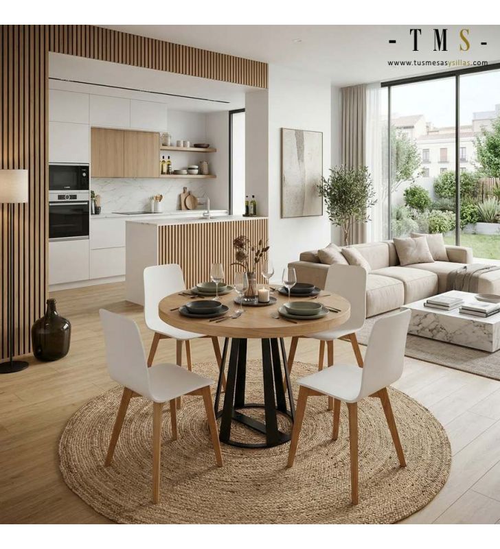 tables-rondes-extensibles-pied-central