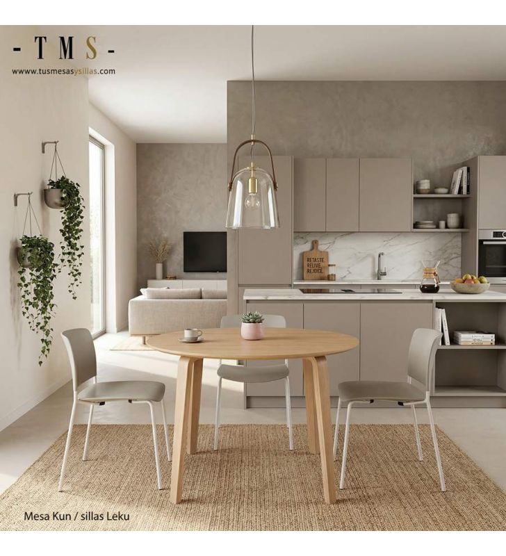 mesa-roble-sillas-leku