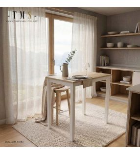 table haute sur mesure de style nordique