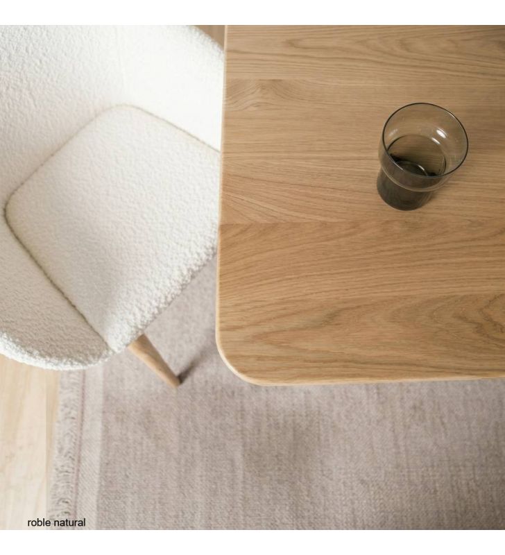 table en chêne massif