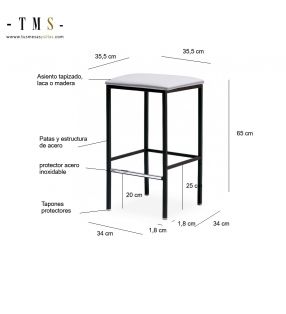 dimensions des tabourets
