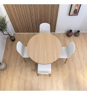 table ronde 110 en bois