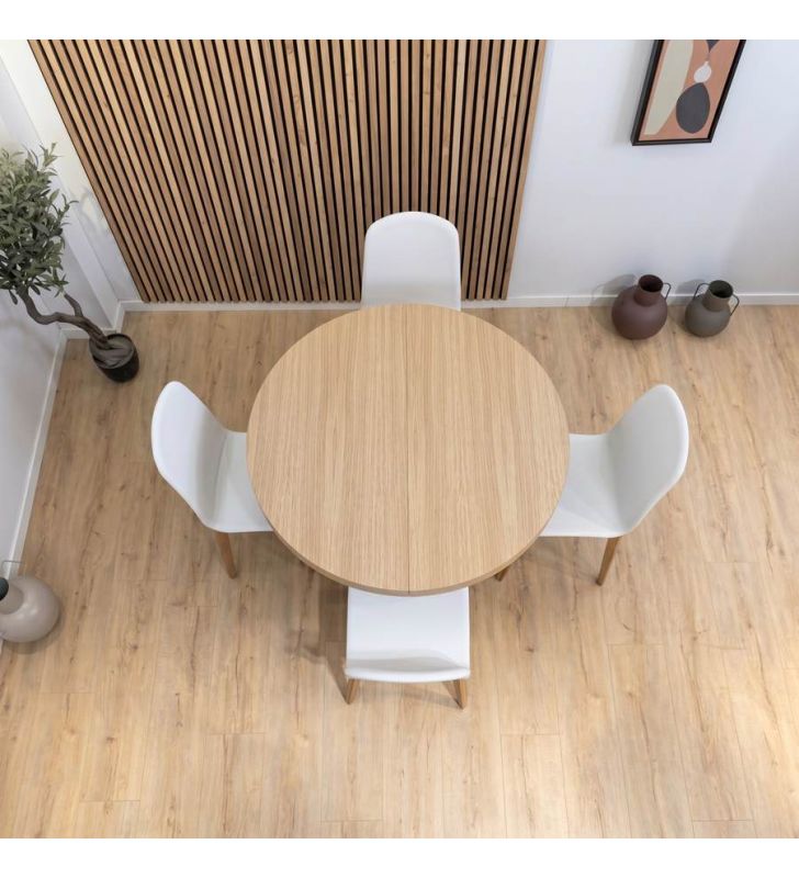 table ronde 110 en bois