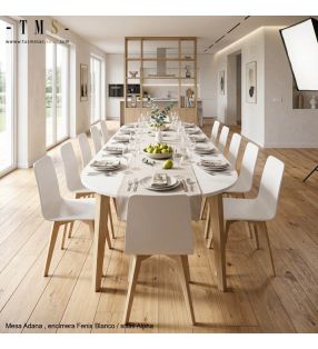 table ronde pour 12 personnes