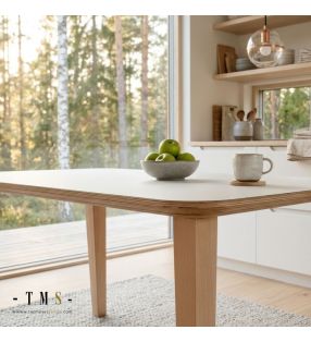 table-aux-coins-arrondis