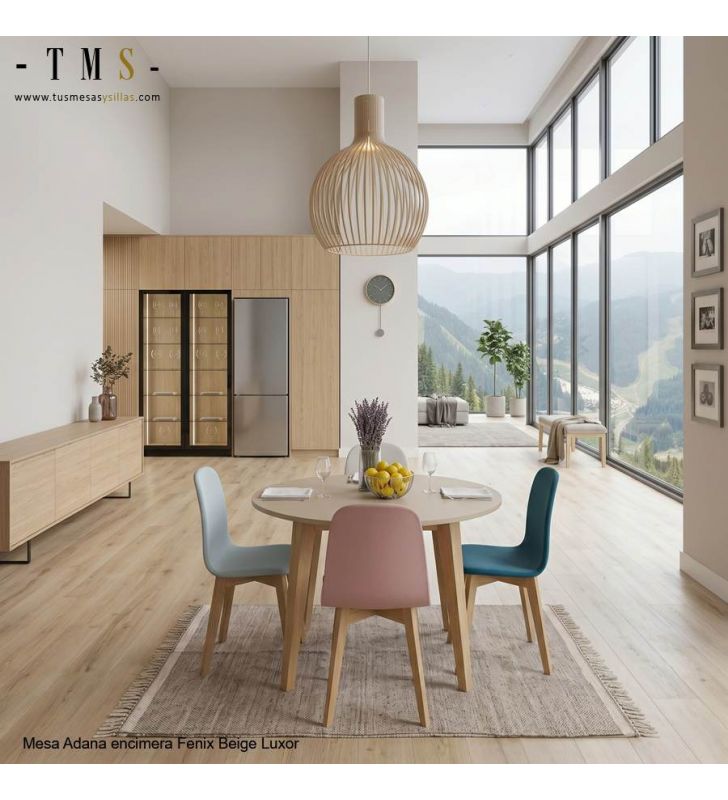 mesa encimera Fenix Beige