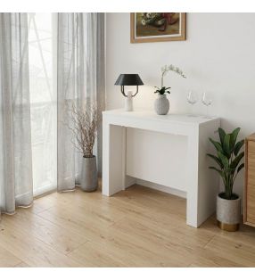 console extensible blanche