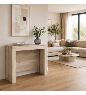 tables consoles extensibles - dimensions