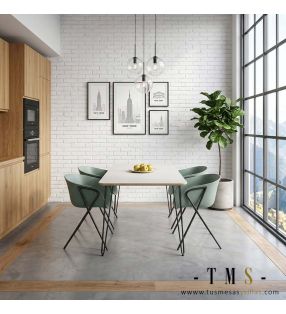 Conception de table de cuisine moderne