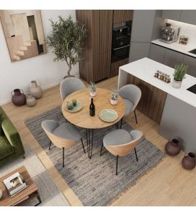 tables rondes pour cuisine d'appartement