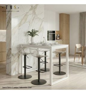 table haute de cuisine moderne