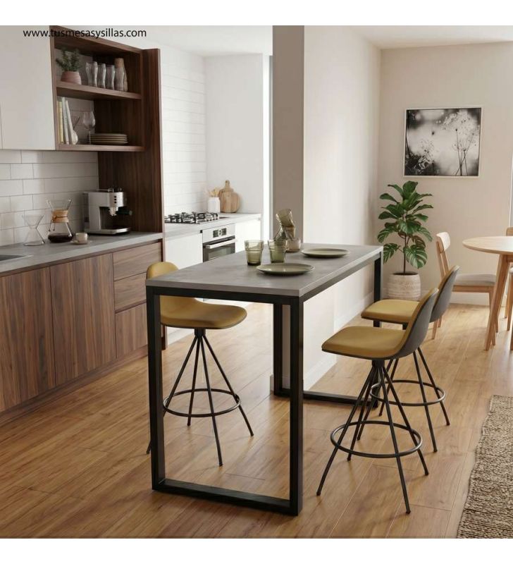 tables hautes de style bar