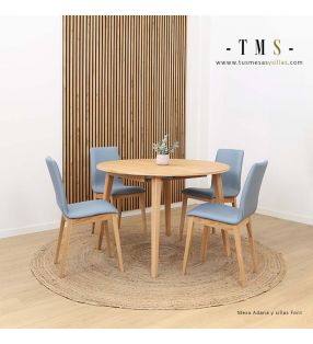 Mesa de comedor redonda