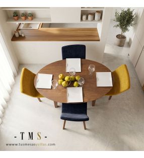 Table extensible ovale Adana