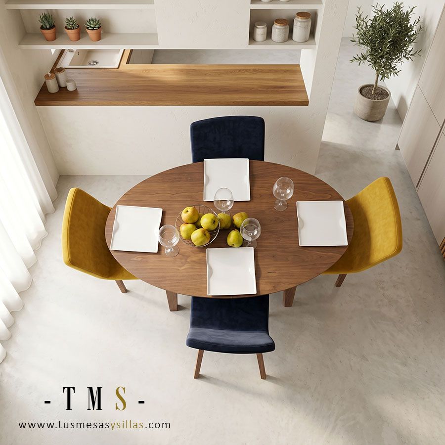 Table extensible ovale Adana