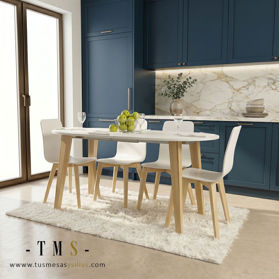 Mesa Ovalada Extensible Adana Mesa Ovalada Extensible Adana