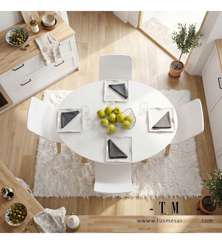 Table ovale extensible Adana