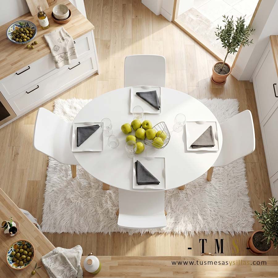 Mesa Ovalada Extensible Adana Mesa Ovalada Extensible Adana
