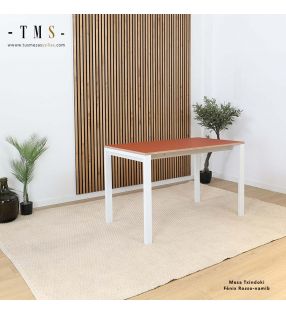 table avec comptoir en Fenix Rosso Namib