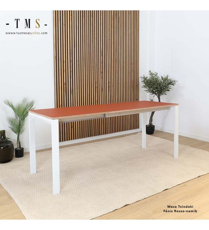 table extensible avec plateau en Fenix table extensible avec plateau en Fenix