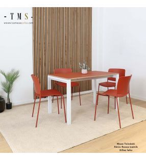 mesa-de-cocina-con-encimera-en-fenix-y-canto-de-madera-de-abedul