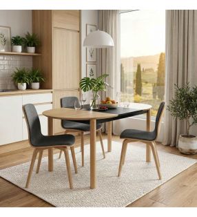 Table ronde extensible Juno