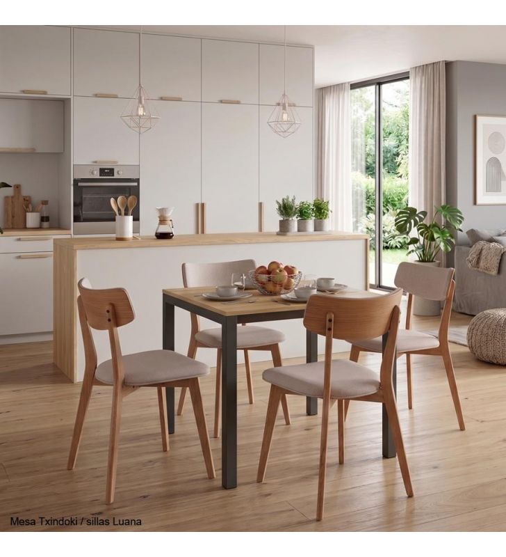 Ensemble table et chaises - 80x80 Ensemble table et chaises - 80x80