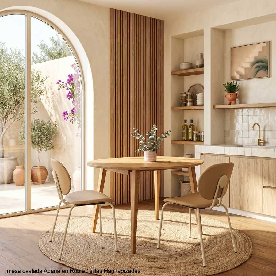 Mesa extensible ovalada Adana Mesa extensible ovalada Adana