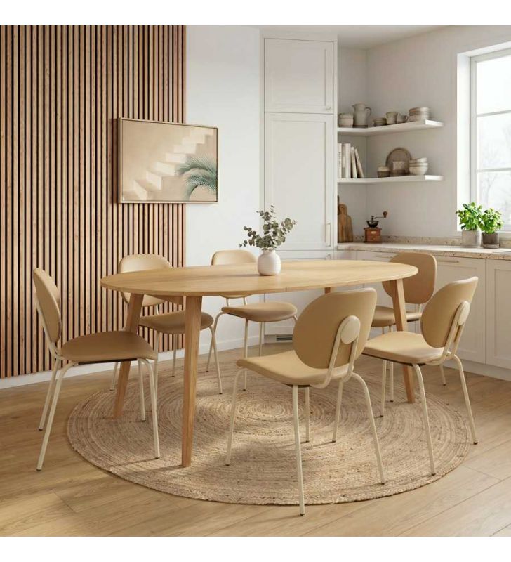mesa-ovalada-cocina-madera mesa-ovalada-cocina-madera