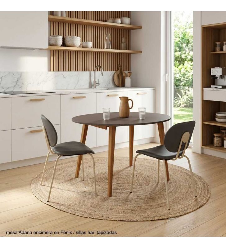 mesa ovalada encimera Fenix mesa ovalada encimera Fenix