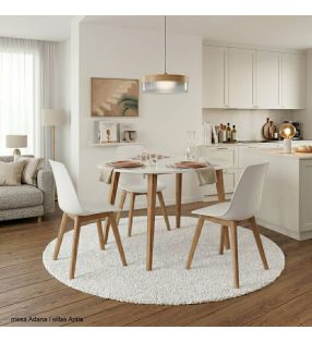 table à manger ovale extensible