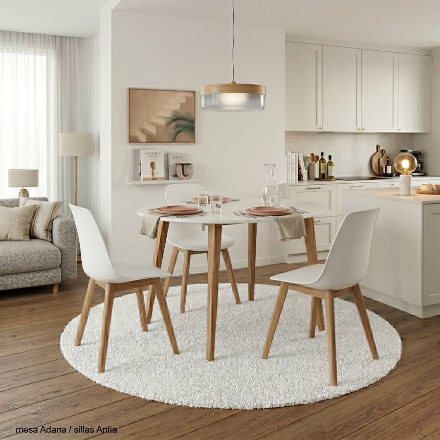 Mesa extensible ovalada Adana Mesa extensible ovalada Adana