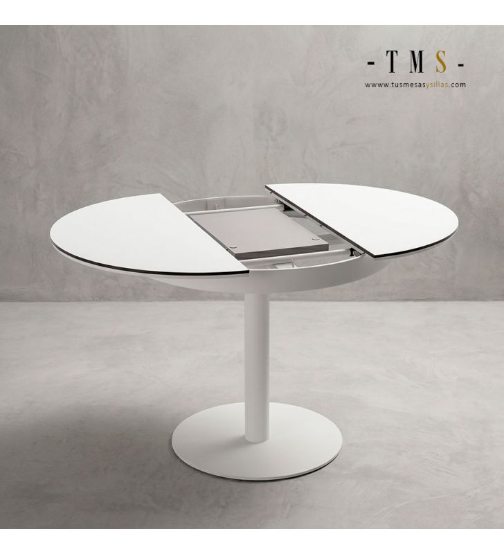 Mesa redonda Center 90 cm encimera en formica Mesa redonda Center 90 cm encimera en formica