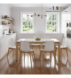 Mesa cocina extensible Quadra