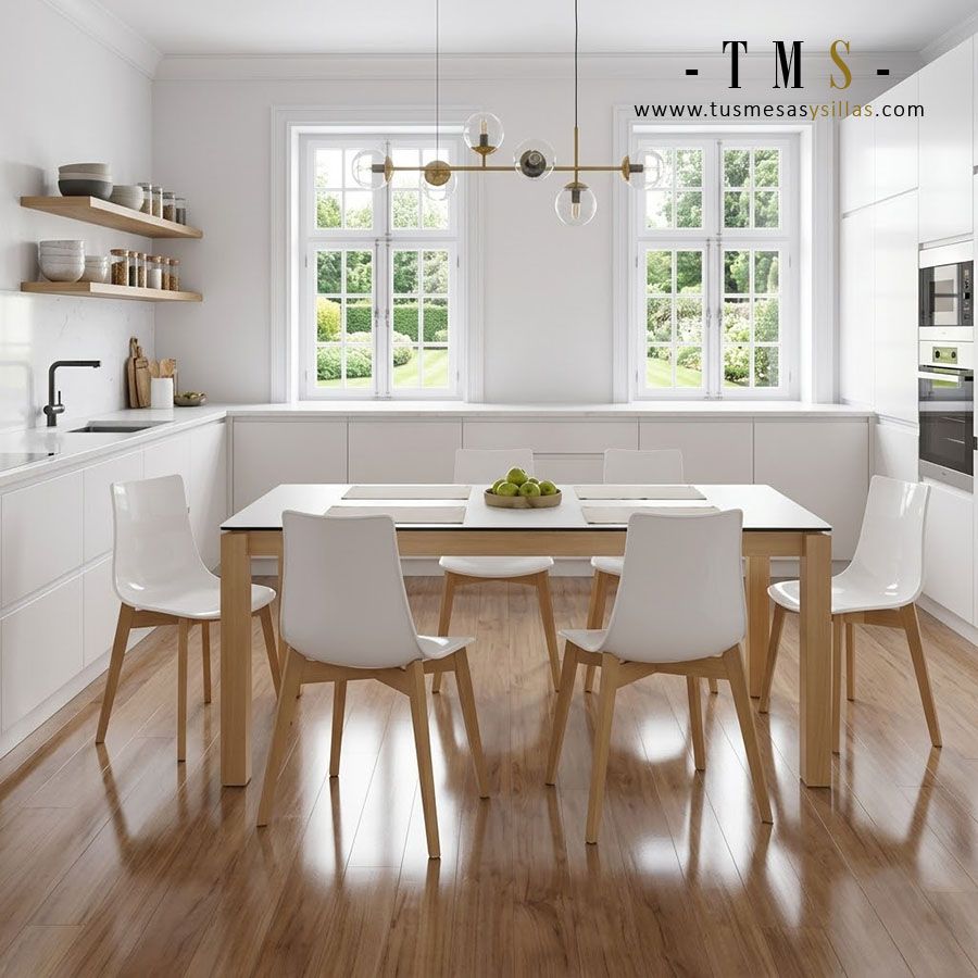 Mesa cocina extensible Quadra