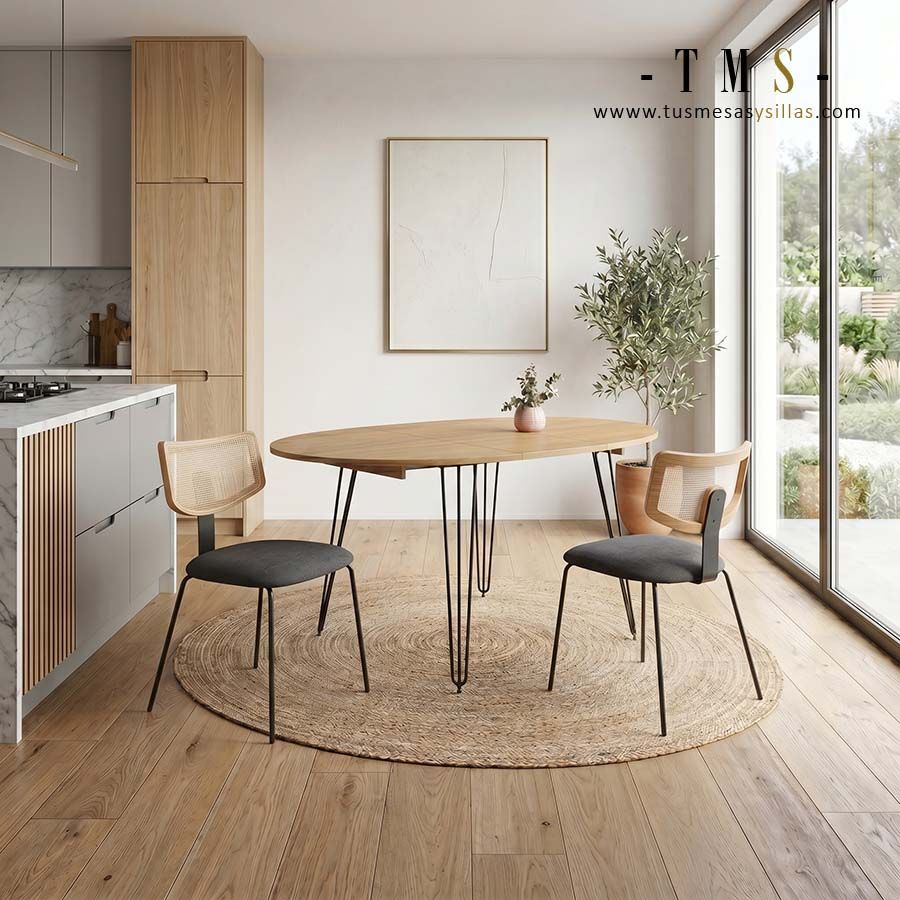 Table extensible ovale Beti