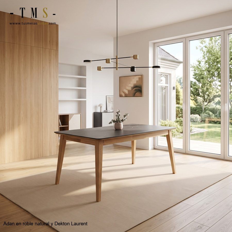 Table Dekton de style nordique Table Dekton de style nordique