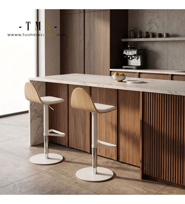 Ideal para barras de cocina.