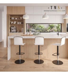 Tabouret robuste et durable.