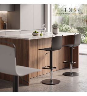 Tabouret idéal pour les cuisines modernes.