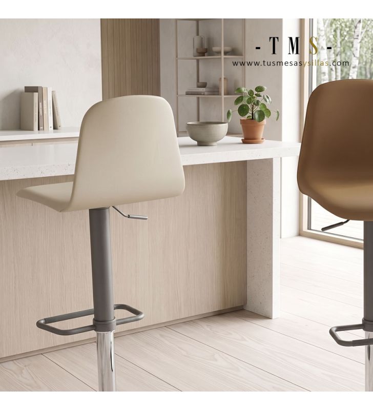 Tabouret haut réglable citron. Tabouret haut réglable citron.