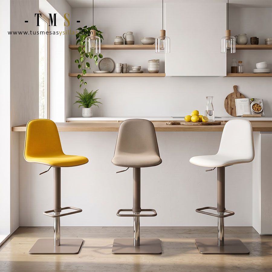 Tabouret haut réglable Lemon Tessuto.