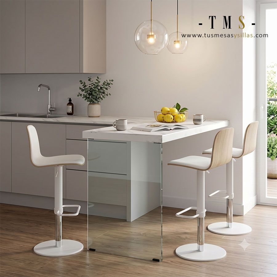 Tabouret haut réglable Lemon Tessuto. Tabouret haut réglable Lemon Tessuto.